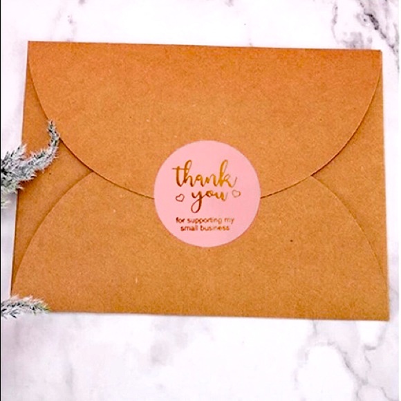 NEW Poshmark Packages "Thank You!" Shipping Supplies - 250 1" Round Stickers - Picture 4 of 6